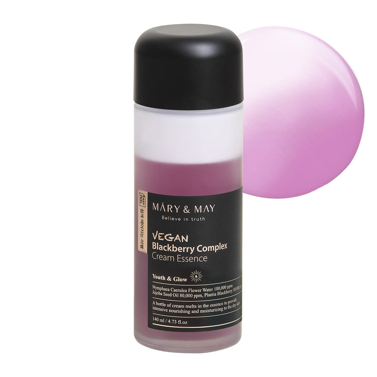 Mary&May Vegan Blackberry Complex Cream Essence 140 ml.-Essence-K-LAB-BEAUTY