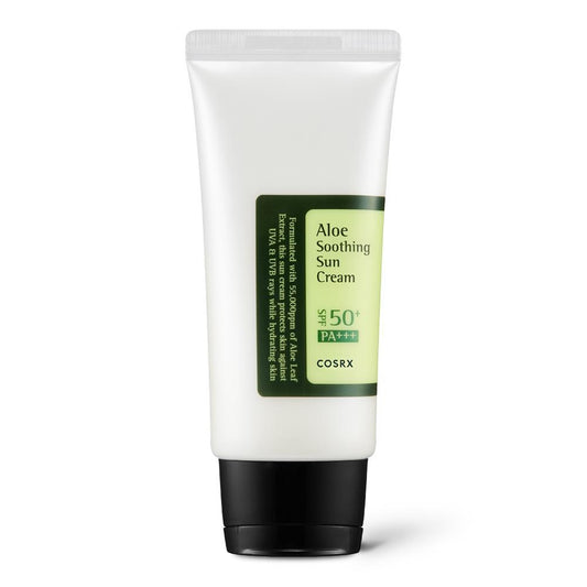 COSRX Aloe Soothing Sun Cream SPF 50+ PA+++ 50 ml. - K-LAB-BEAUTY