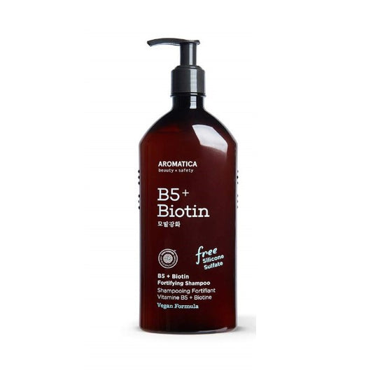 Aromatica B5+Biotin Fortifying Shampoo 400 ml. - K-LAB-BEAUTY
