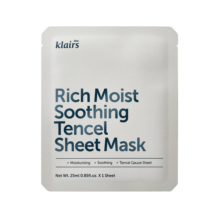 Dear, Klairs Rich Moist Soothing Mask - K-LAB-BEAUTY