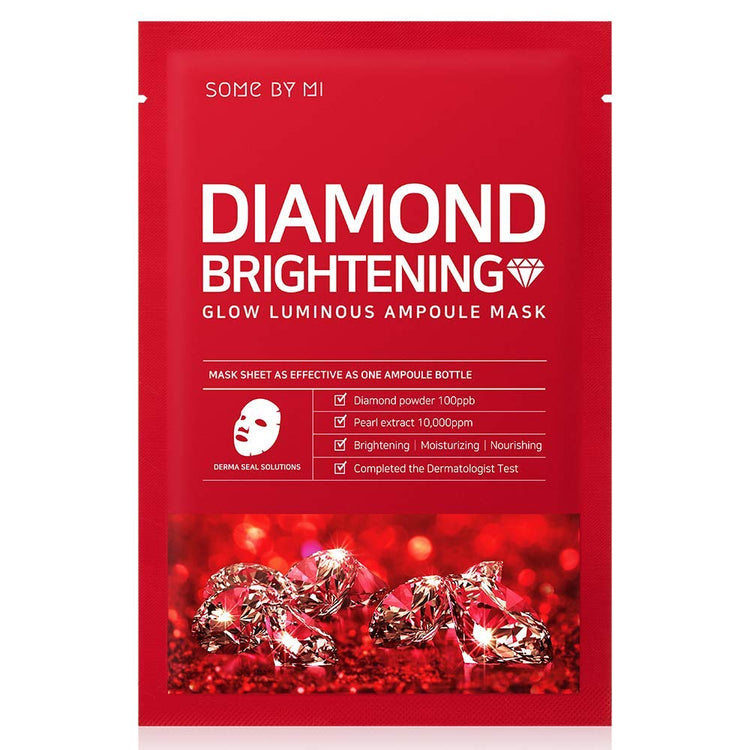 Some By Mi Diamond Brightening Glow Luminous Ampoule Mask-Sheet mask-K-LAB-BEAUTY