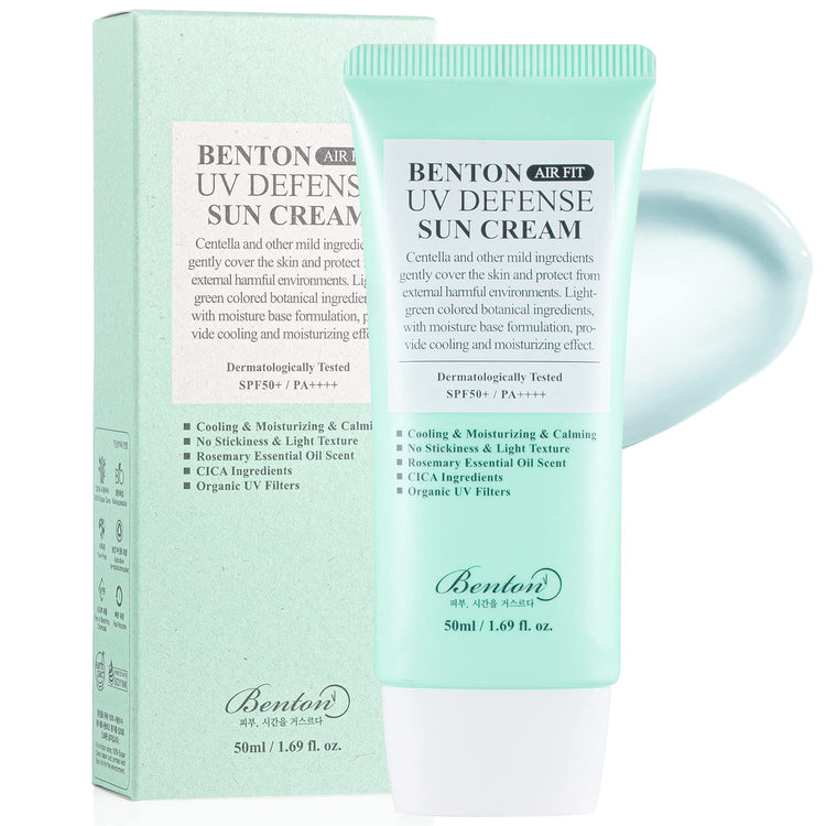 Benton Air Fit UV Defense Sun Cream SPF50+-PA++++ 50 ml.-Solcreme-K-LAB-BEAUTY