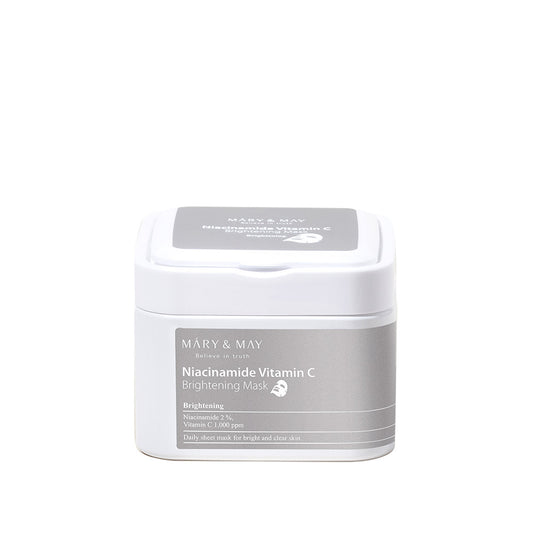 Mary & May Niacinamide Vitamin C Brightening Mask Pack - K-LAB-BEAUTY